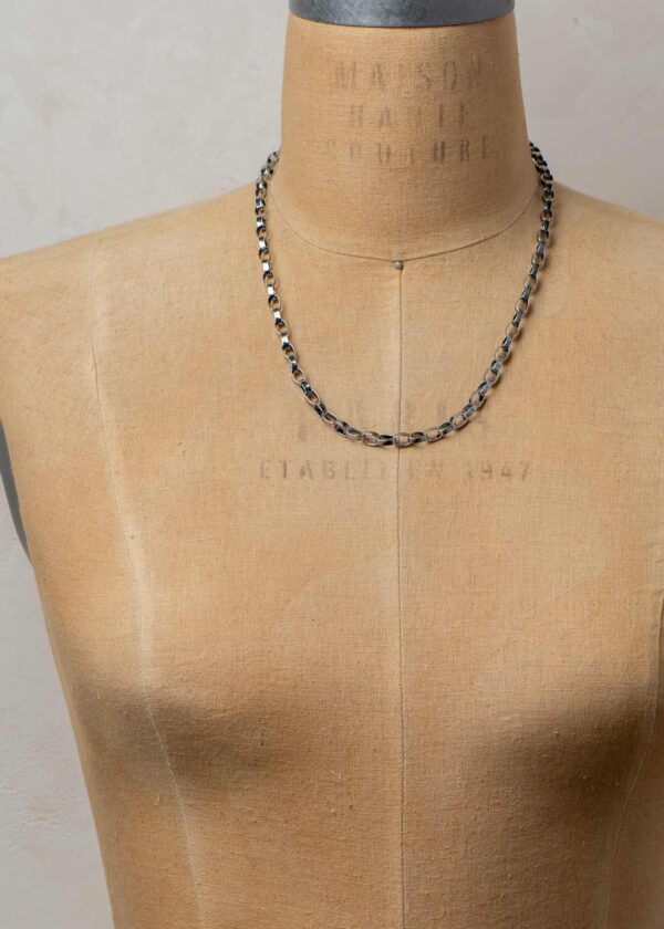 The Boyfriend Chain in Oxidized Silver - Image 3