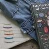 Gemstone Bar Necklace Assortment in Sterling with Book and Denim 2