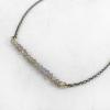 labradorite and oxidized sterling bar necklace 4