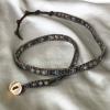 Labradorite-&-Brown-Leather-Wrap-Bracelet 1800
