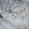 Double-Quartz-Thai-Silver-Brown-Leather-Necklace-Denim-3-4-Detail